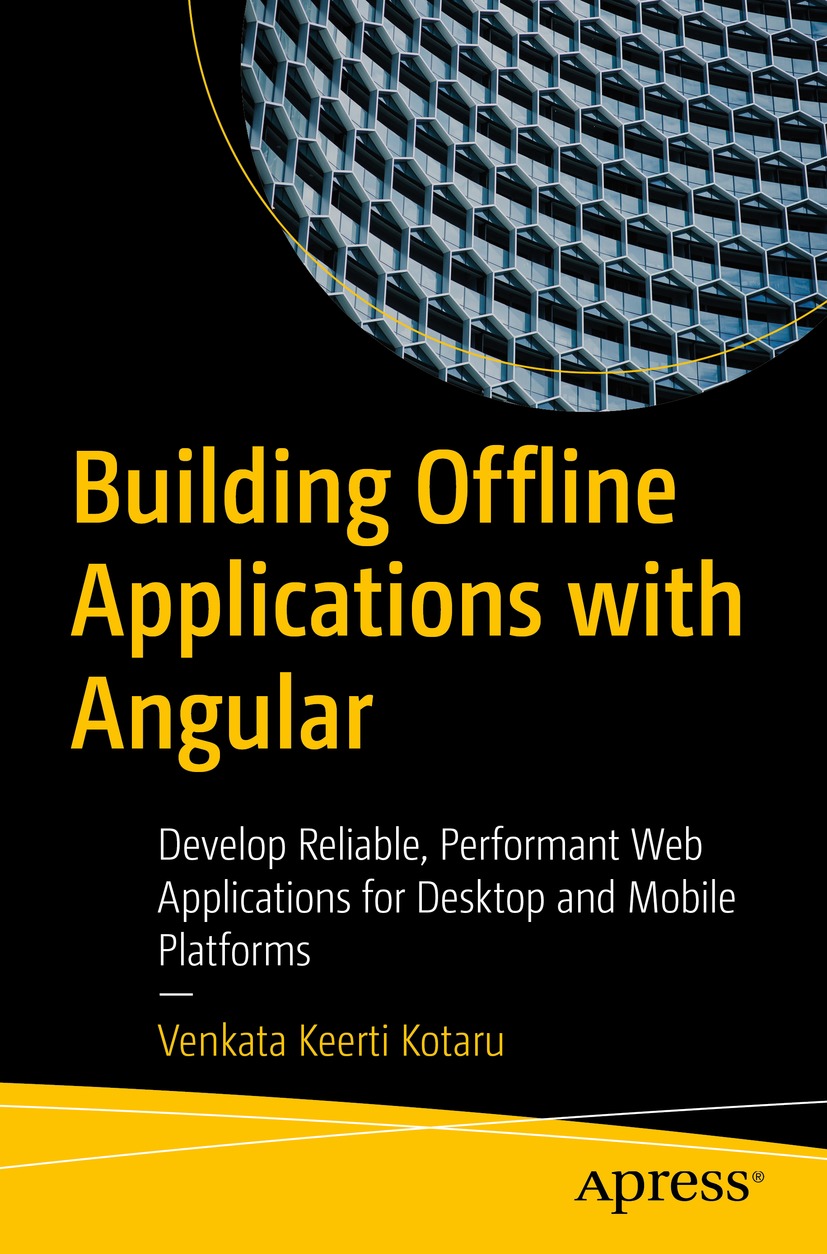 Book cover of Building Offline Applications with Angular Venkata Keerti - photo 1