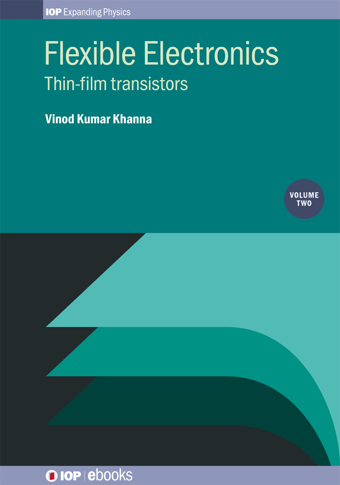 Contents Contents Flexible Electronics Volume 2 Thin-film transistors Vinod - photo 1