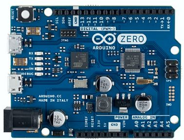 Fig3 The Arduino Zero is a powerful board with the on-board 32-bit Microchip - photo 3