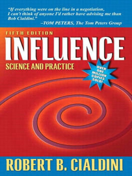 Robert B. Cialdini Influence: Science and Practice (5th Edition)