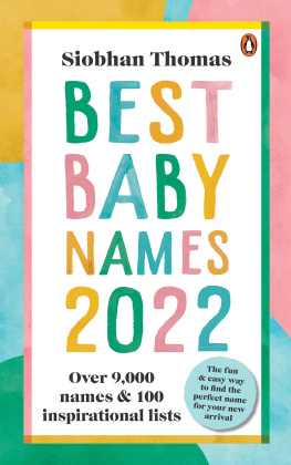 Siobhan Thomas - Best Baby Names 2022