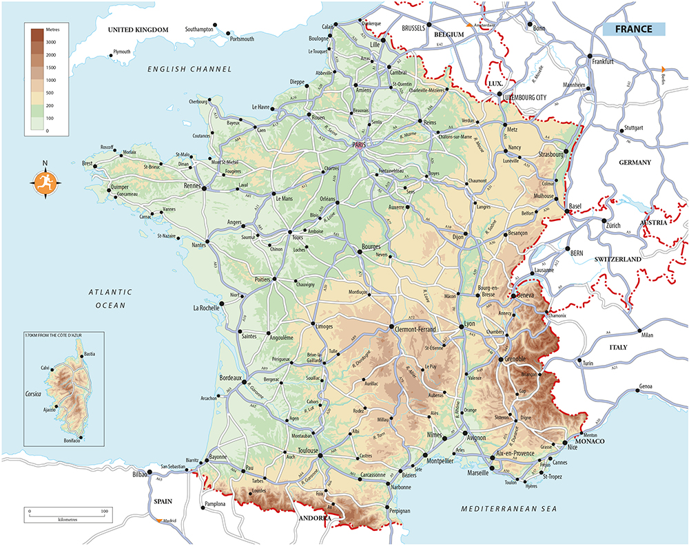 FACT FILE With a land area of 547000 square kilometres France is the largest - photo 6