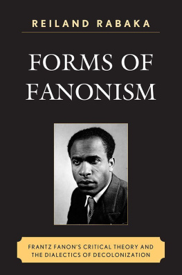 Reiland Rabaka - Forms of Fanonism