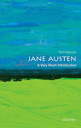 Tom Keymer - Jane Austen: A Very Short Introduction