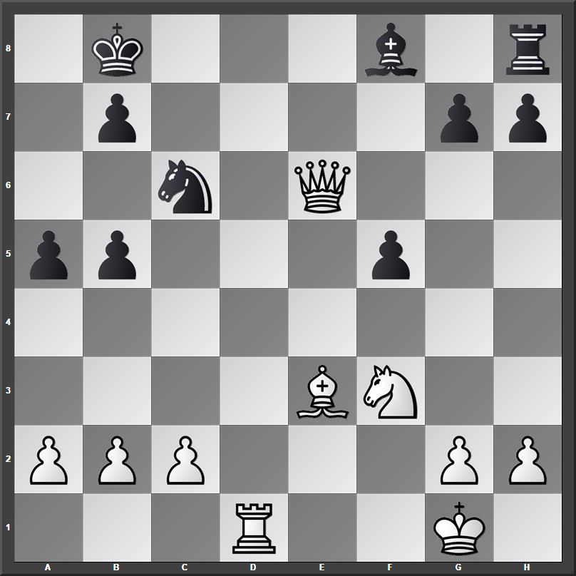 17Bb6 White closes in for mate by cutting off both a7 and c7 but I missed a - photo 6