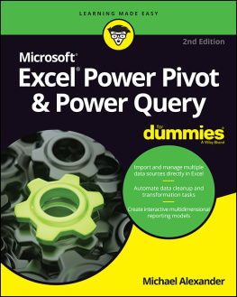 Michael Alexander - Excel Power Pivot & Power Query For Dummies (For Dummies (Computer/Tech))