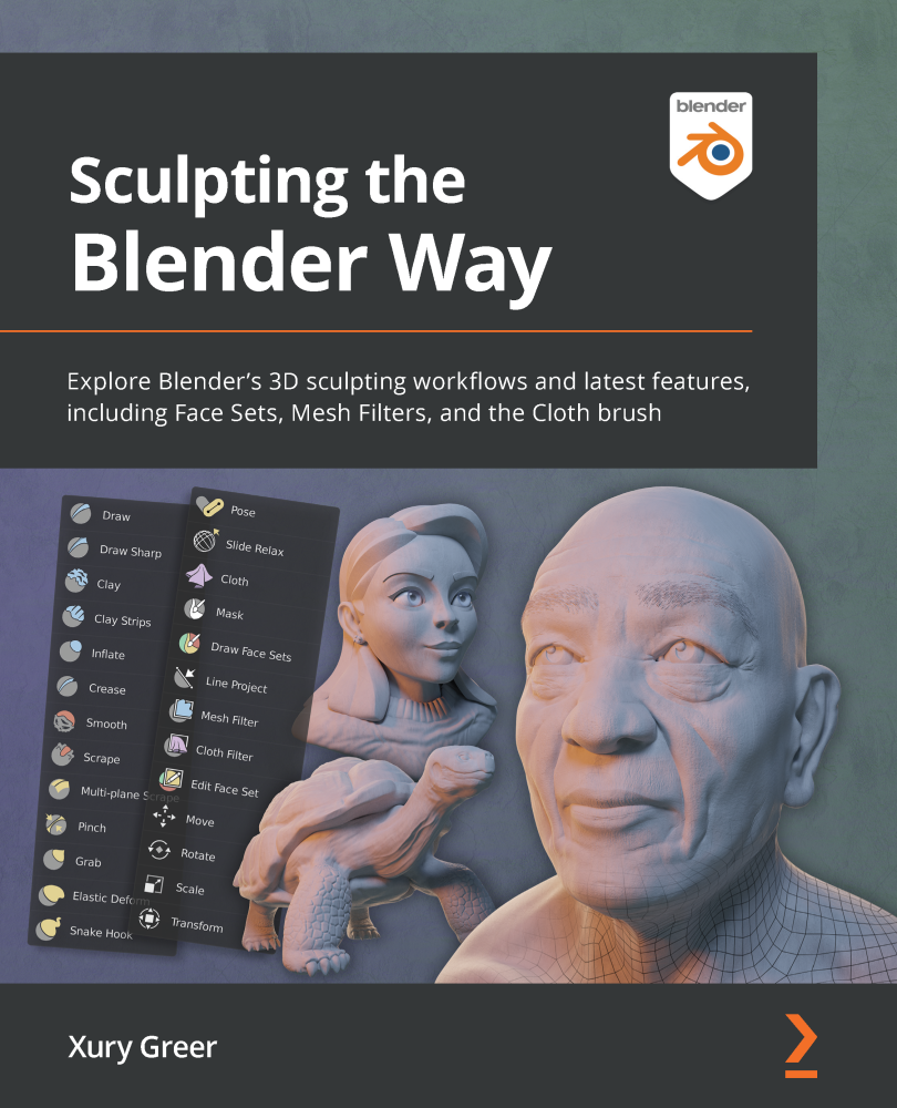 Sculpting the Blender Way Explore Blenders 3D sculpting workflows and latest - photo 1