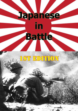 General Headquarters India - Japanese in battle 1st Edition [Illustrated Edition]