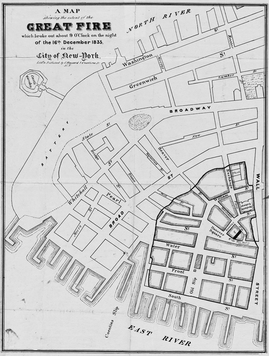 Manhattan Phoenix The Great Fire of 1835 and the Emergence of Modern New York - image 2