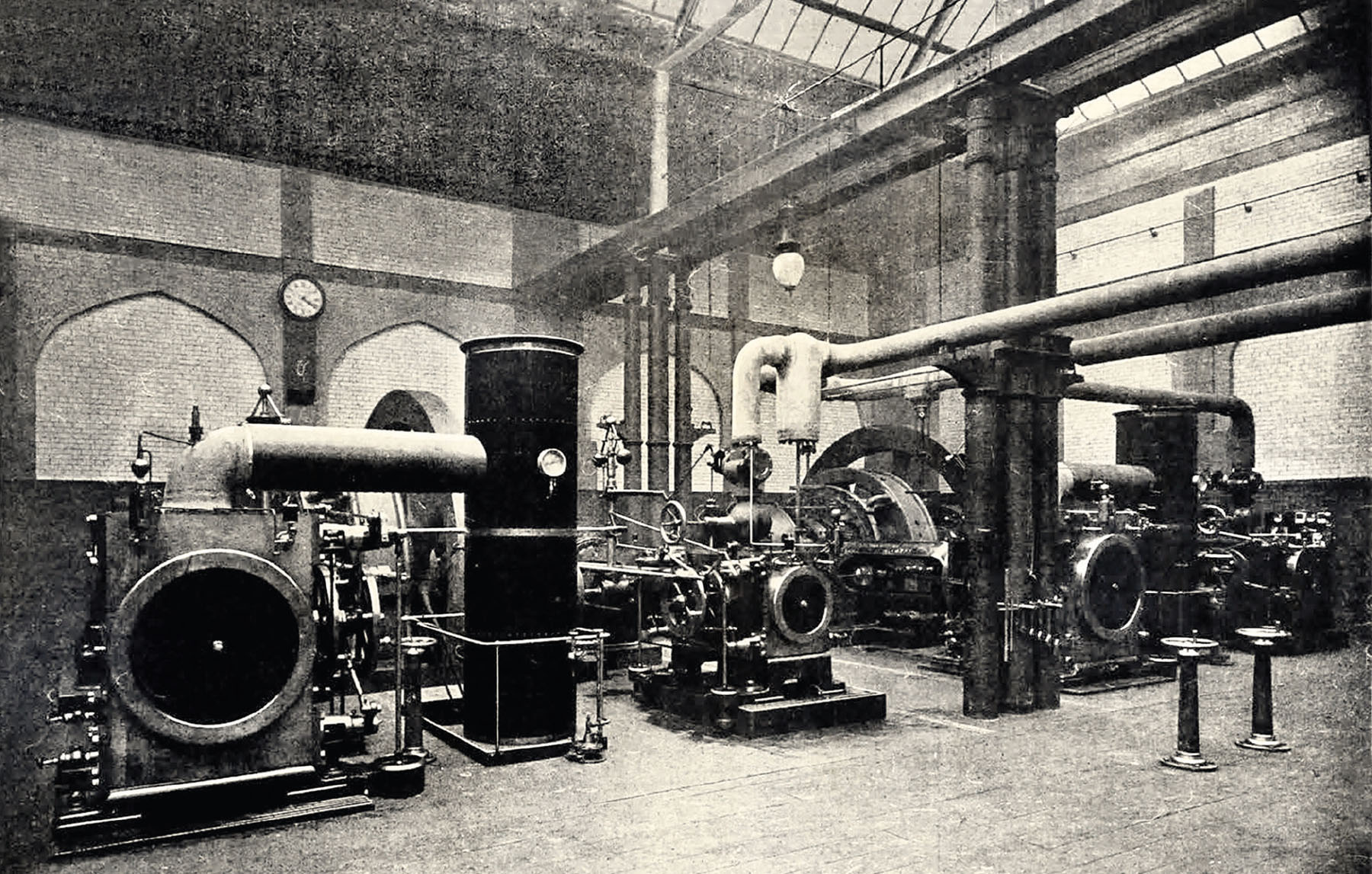 The generating room in the County of London Electric Companys premises at the - photo 5