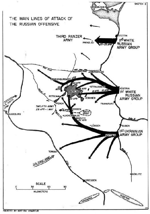 Chronological Outline of the Course of Events in the Battle for Berlin 31 - photo 3