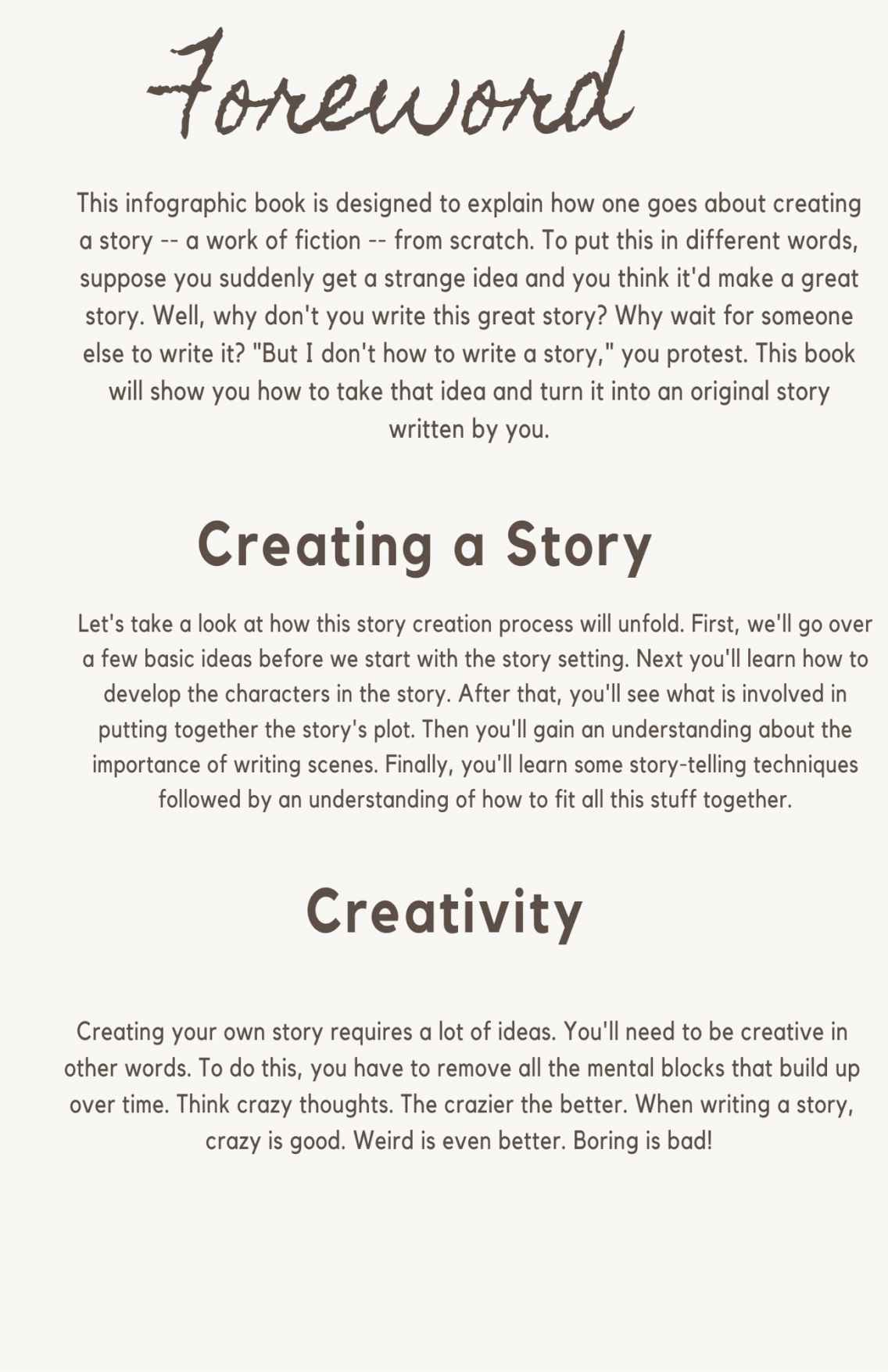 Infographic Guide to Creating Stories - photo 4