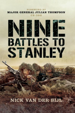 Nick van der Bijl - Nine Battles to Stanley