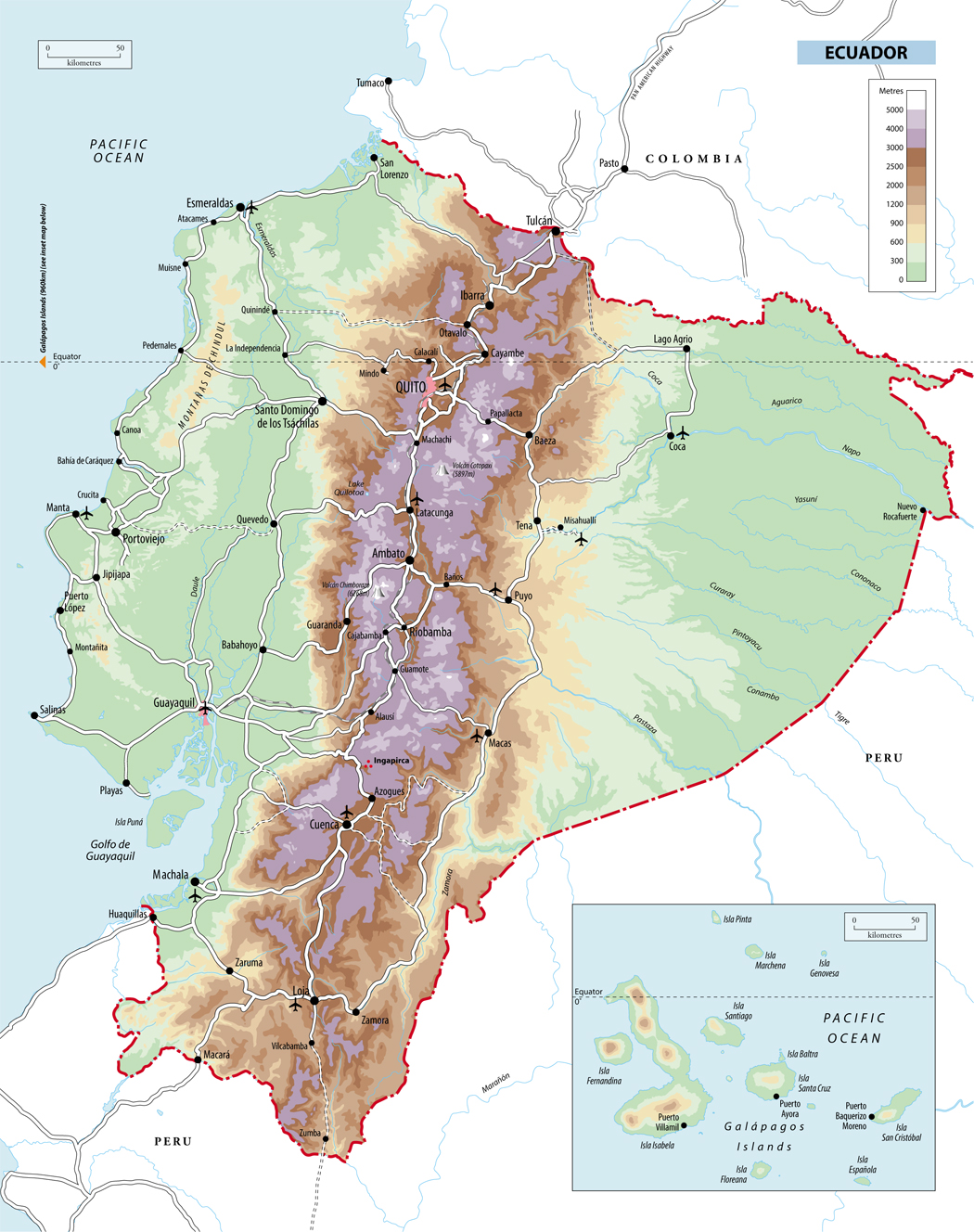 FACT FILE Ecuador is the Spanish for equator It was chosen as the name of - photo 6