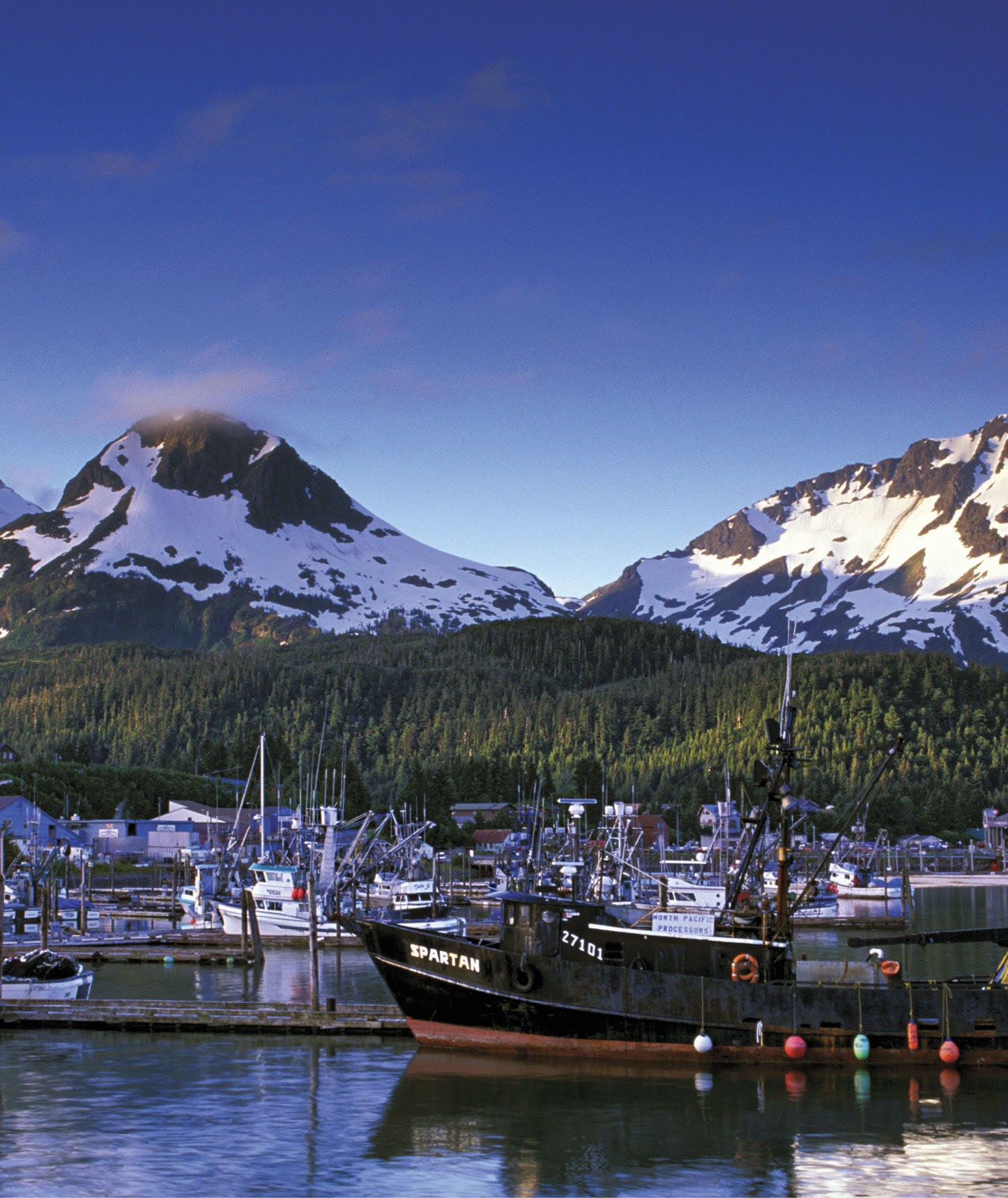 Fishing boats crowd the harbor in Cordova Right in our backyard in Seward is - photo 9