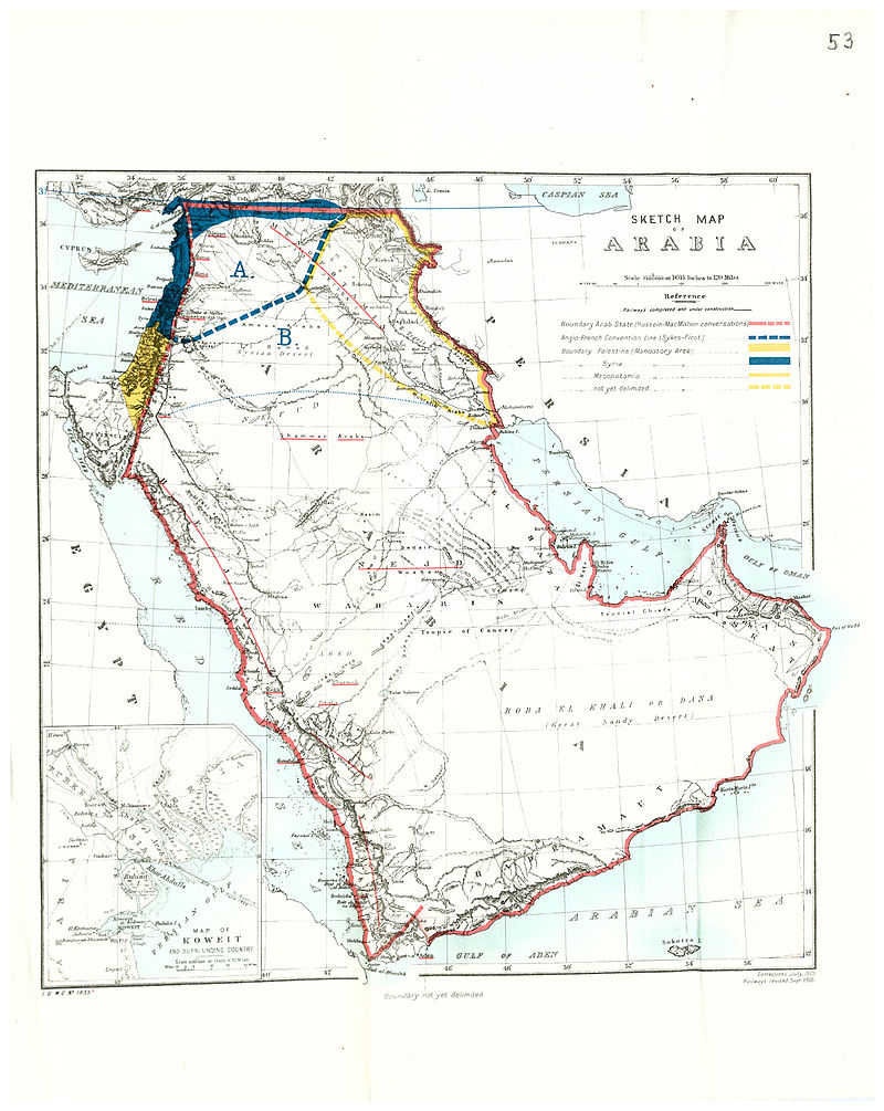 A British map of the region in 1921 The United Nations is one of the most - photo 3