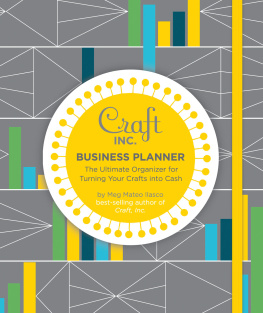 Meg Mateo Ilasco Craft Inc. Business Planner