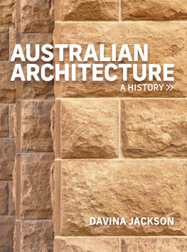 Davina Jackson Australian Architecture: A History