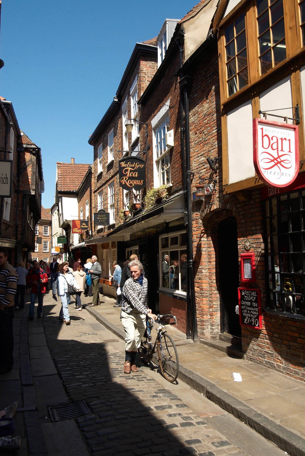 The Shambles Lined with drunken-looking half-timbered buildings this is Yorks - photo 5