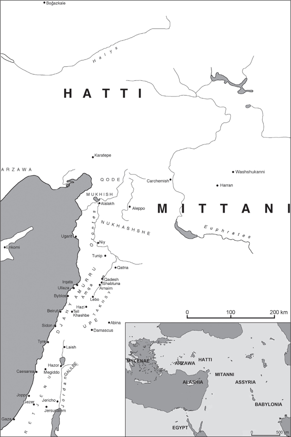 Map 3 The Near East during the fourteenth century bc Map 4 Thebes - photo 4