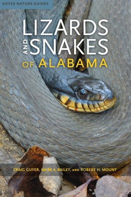 Craig Guyer - Lizards and Snakes of Alabama