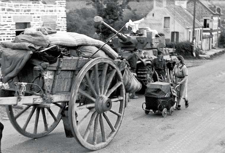 The population of Normandy was the real victim of the battle that began on June - photo 11