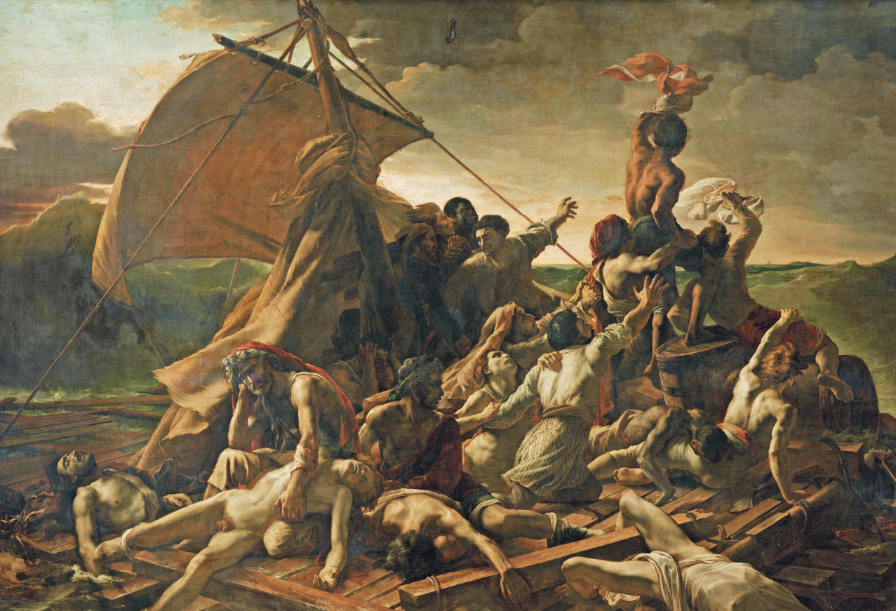 The Raft of the Medusa by Thodore Gricault 1819 oil on canvas Gricault - photo 1