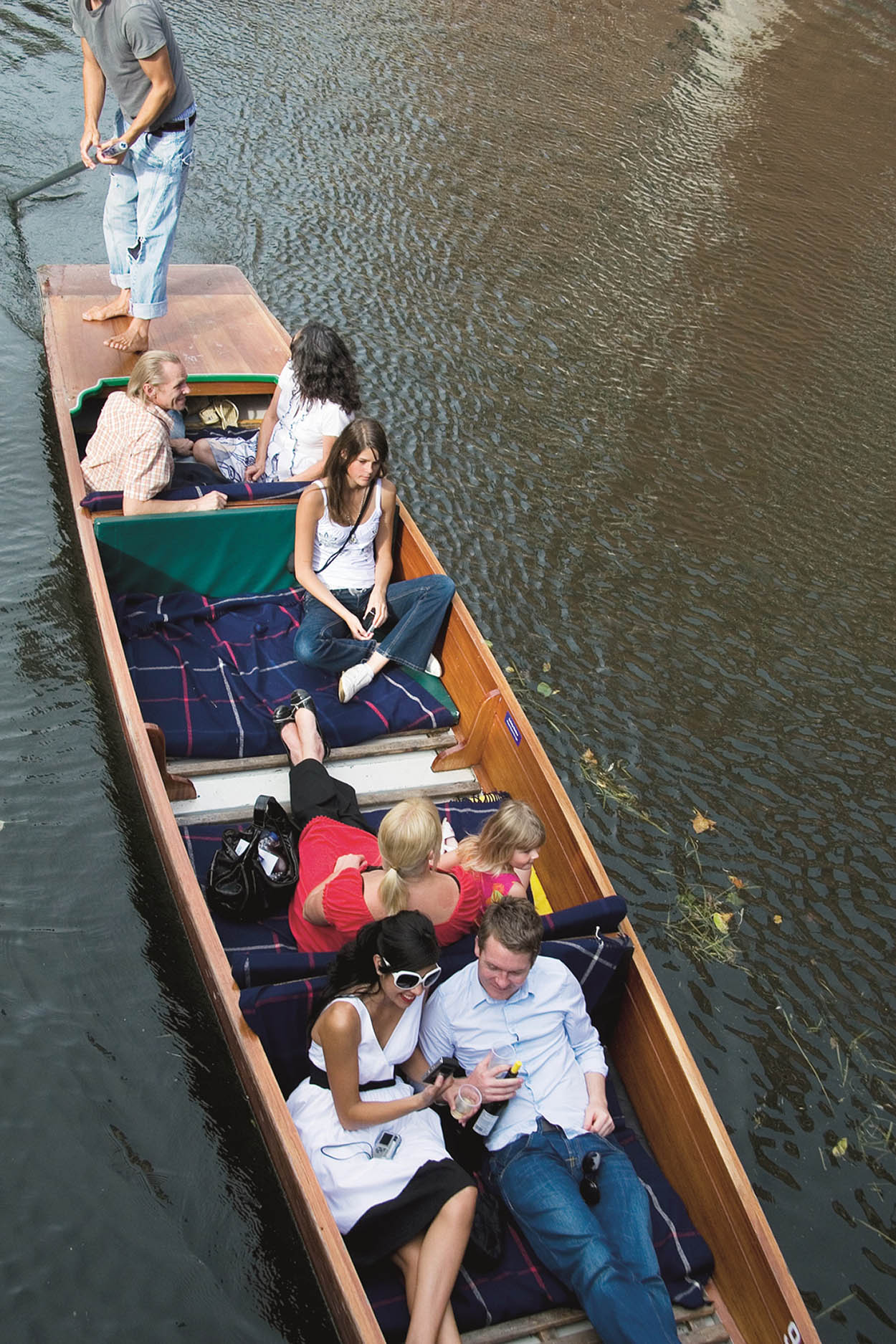 Punting on the Thames View the spires of Oxford from a punt on the river while - photo 5