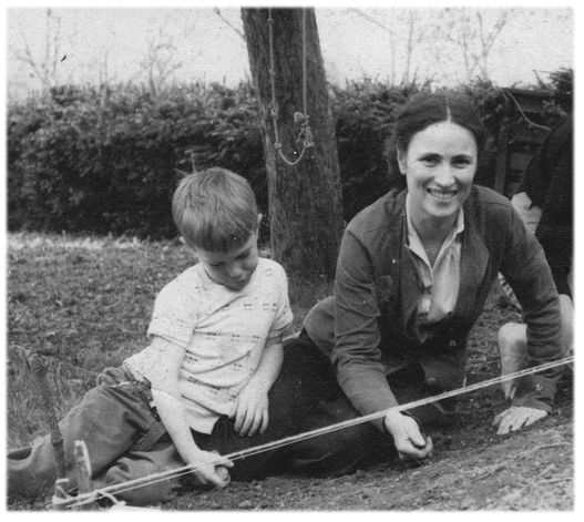 Mom and me age 7 gardening in 1959 PROLOGUE One of the things I love most - photo 3