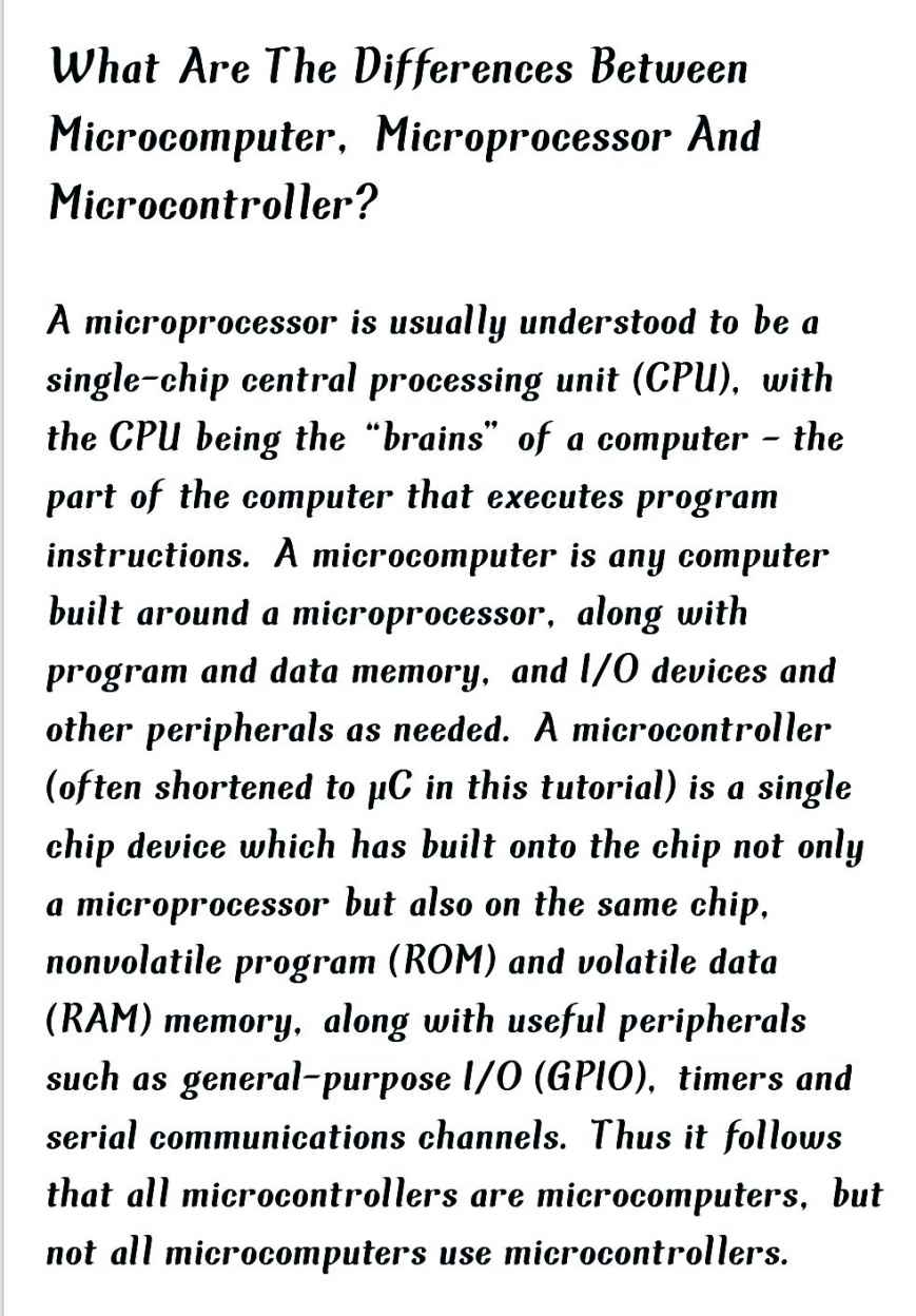 CHAPTER 7- What Microcontroller families are usedin these tutorials - photo 29