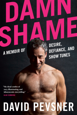 David Pevsner Damn Shame - A Memoir of Desire, Defiance, and Show Tunes