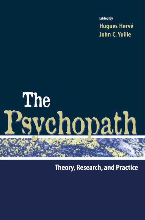 The Psychopath Theory Research and Practice The Psychopath Theory - photo 1