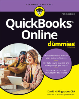 David H. Ringstrom QuickBooks Online For Dummies (For Dummies (Computer/Tech))