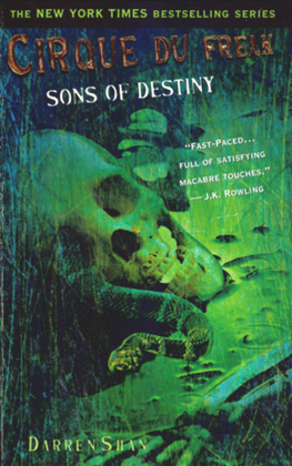 Darren Shan - Sons of Destiny (Cirque Du Freak, Book 12)