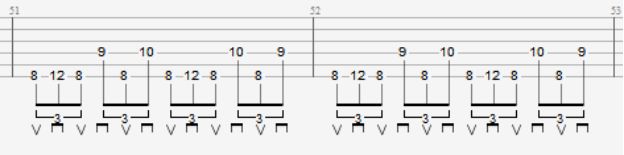 Exercise 32 Pentatonic Dmin Same fingering for Emin Amin - photo 30