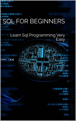 new boo - SQL for Beginners: Learn Sql Programming Very Easy
