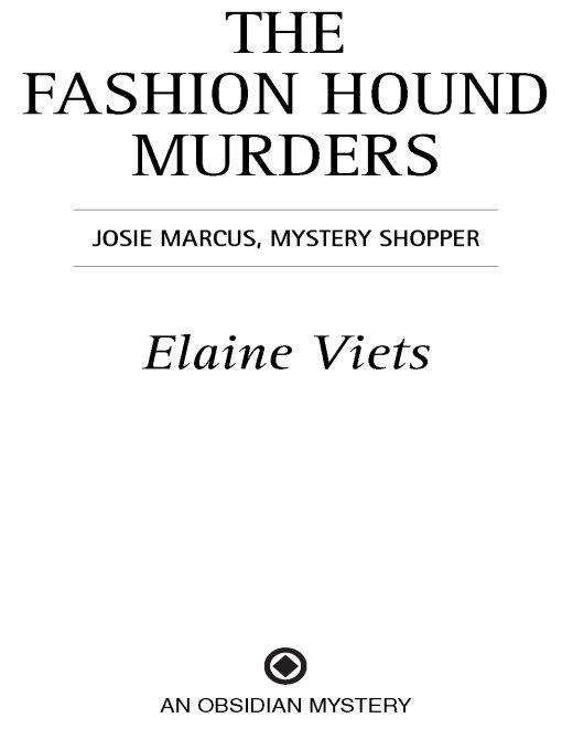 Table of Contents Praise for the Josie Marcus Mystery Shopper Series - photo 1