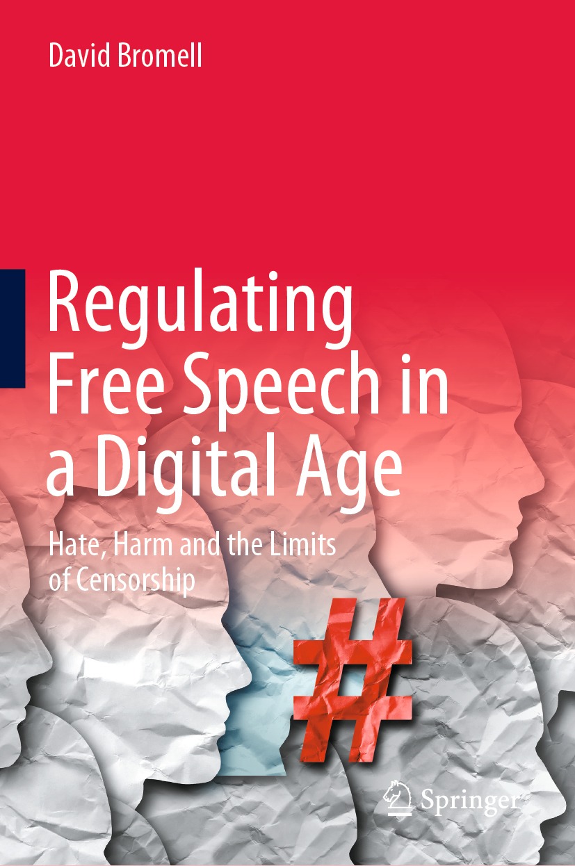 Book cover of Regulating Free Speech in a Digital Age David Bromell - photo 1