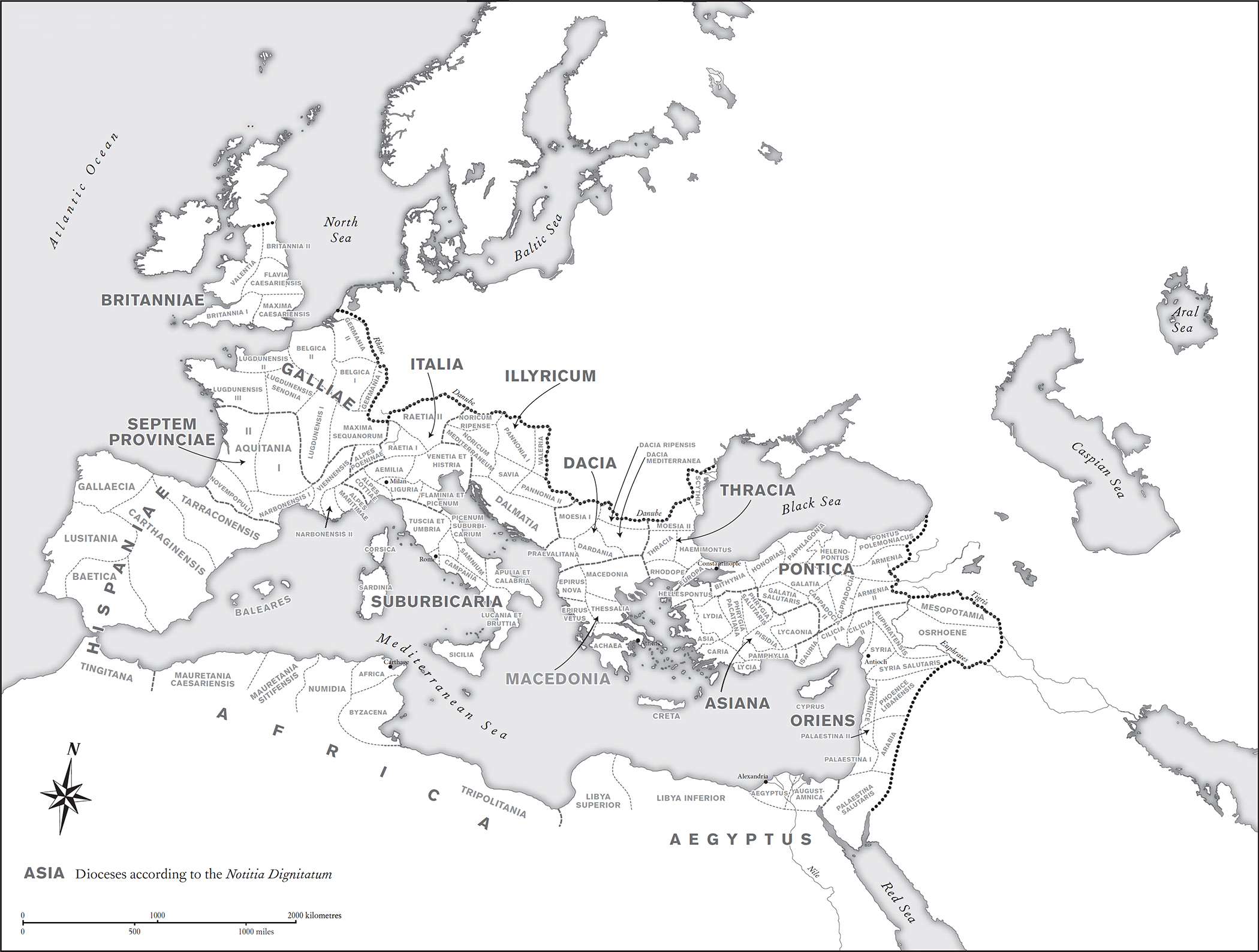 Map 2 The Roman Empire c AD 400 Map 3 The Northern Balkans Map 4 - photo 6