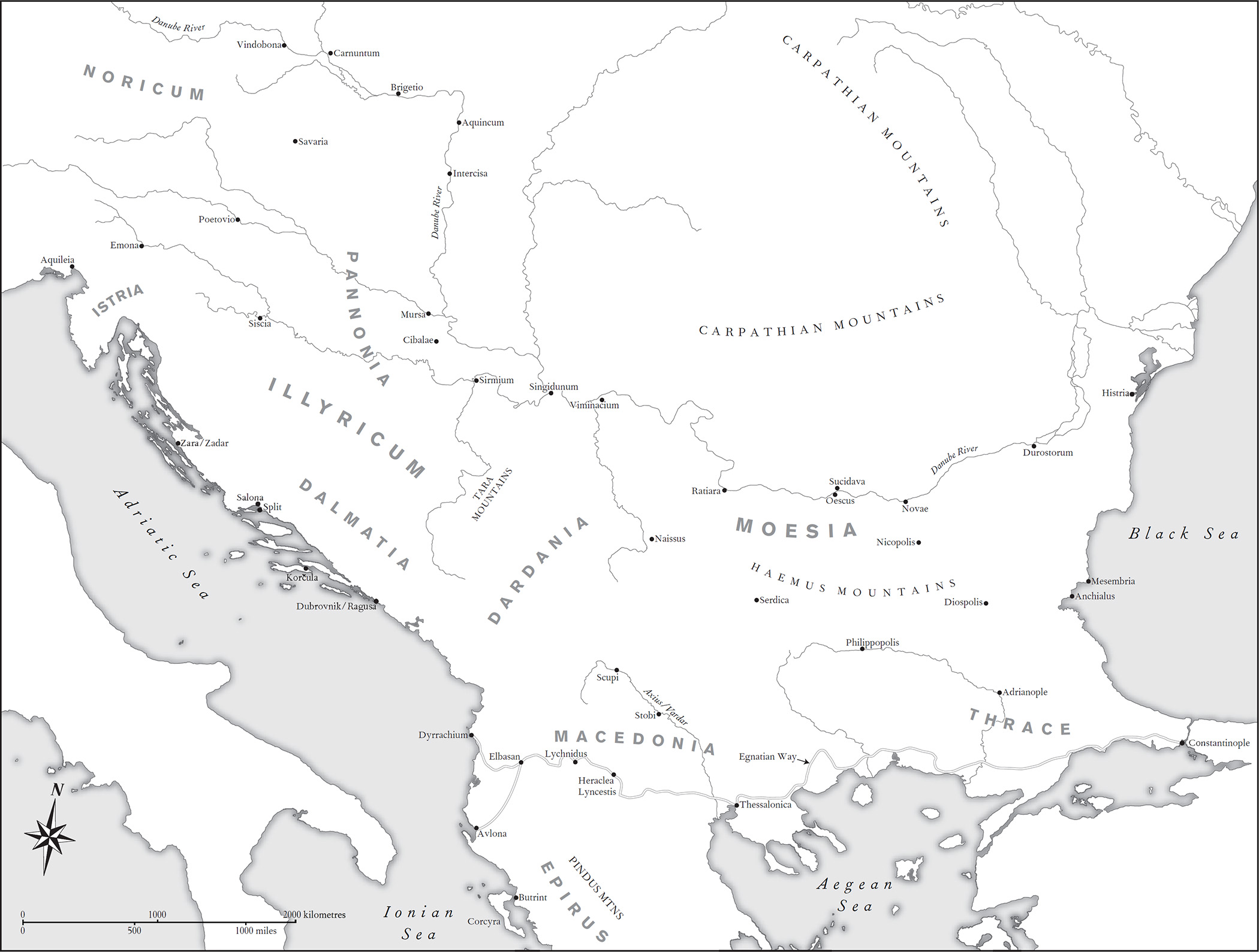 Map 3 The Northern Balkans Map 4 Asia Minor Map 5 Syria with plan of - photo 7