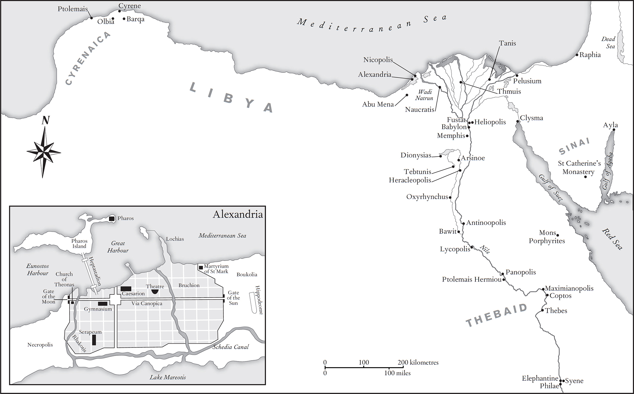 Map 7 Egypt with plan of Alexandria Map 8 North Africa Map 9 Italy - photo 11