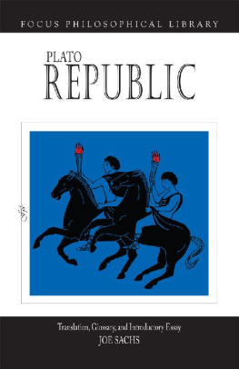 Plato - Republic (Focus Philosophical Library)