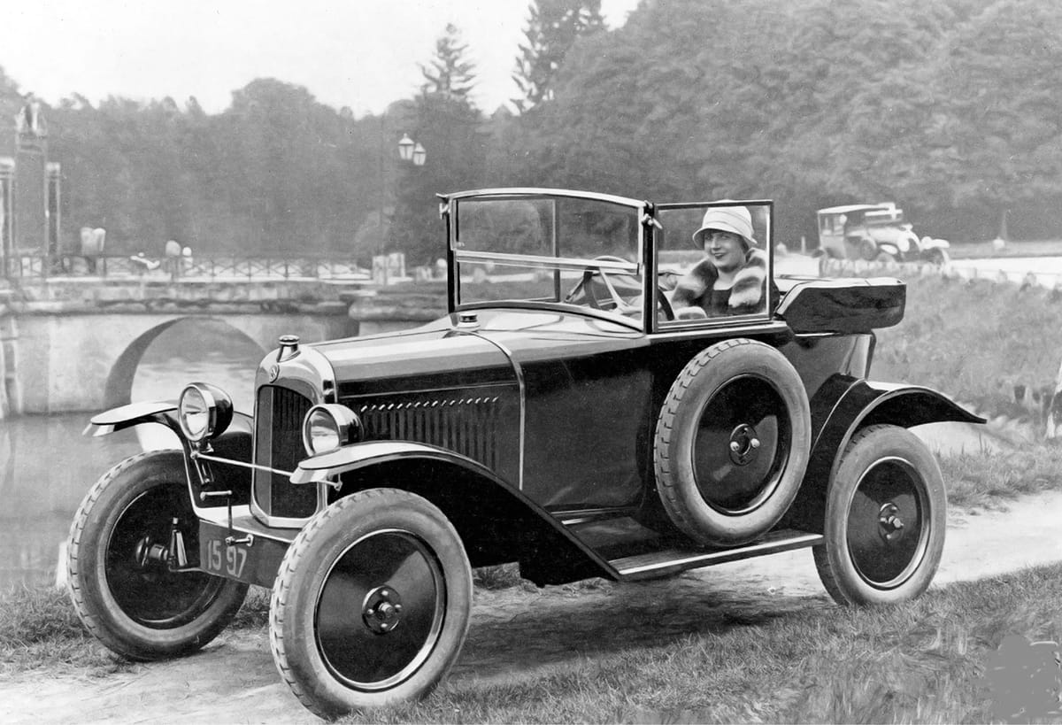 This small car from Citron introduced in 1922 was the Type C 5CV it took - photo 10