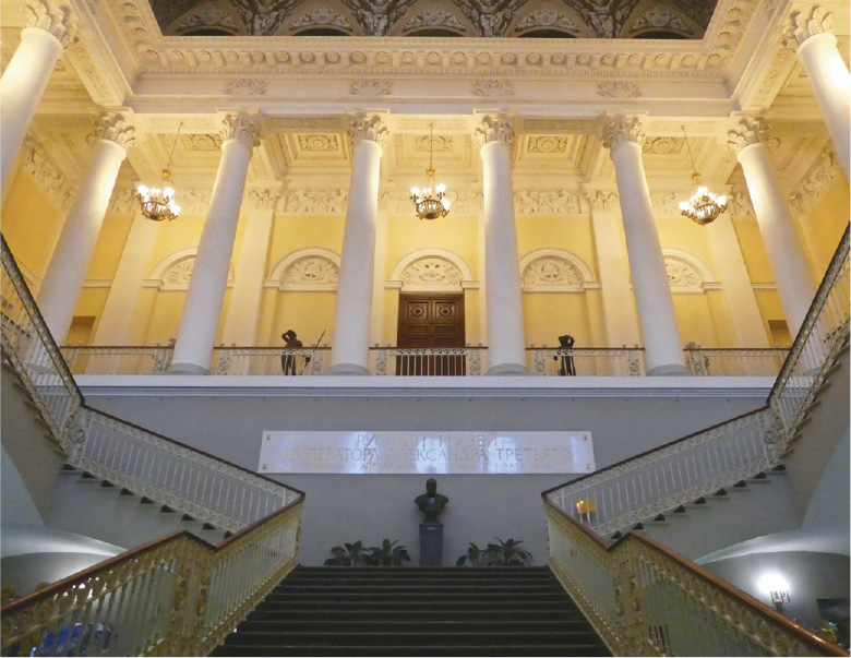 The Mikhailovsky Palaces main staircase The Bronze Horseman in Senate - photo 10