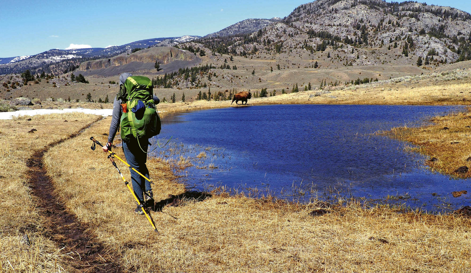 Backpacking in Yellowstone National Park one of North Americas premier - photo 5