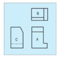 Characteristic symbols of the third projection method 3 Technical drawings - photo 8