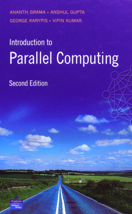 Ananth Grama - Introduction to Parallel Computing