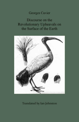 Georges Cuvier - Discourse on the Revolutionary Upheavals of the Earth