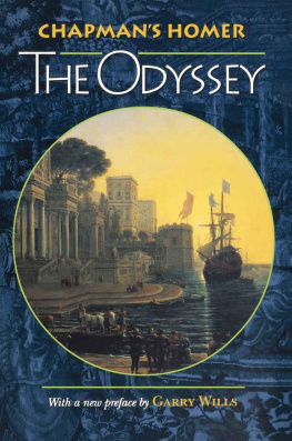 Homer Chapmans Homer: The Odyssey (Bollingen Series)