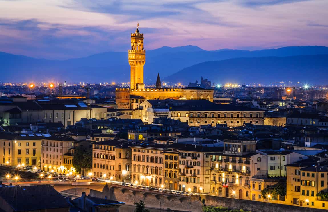 Palazzo Vecchio illuminated at night Alamy Whats new For tourists the most - photo 3